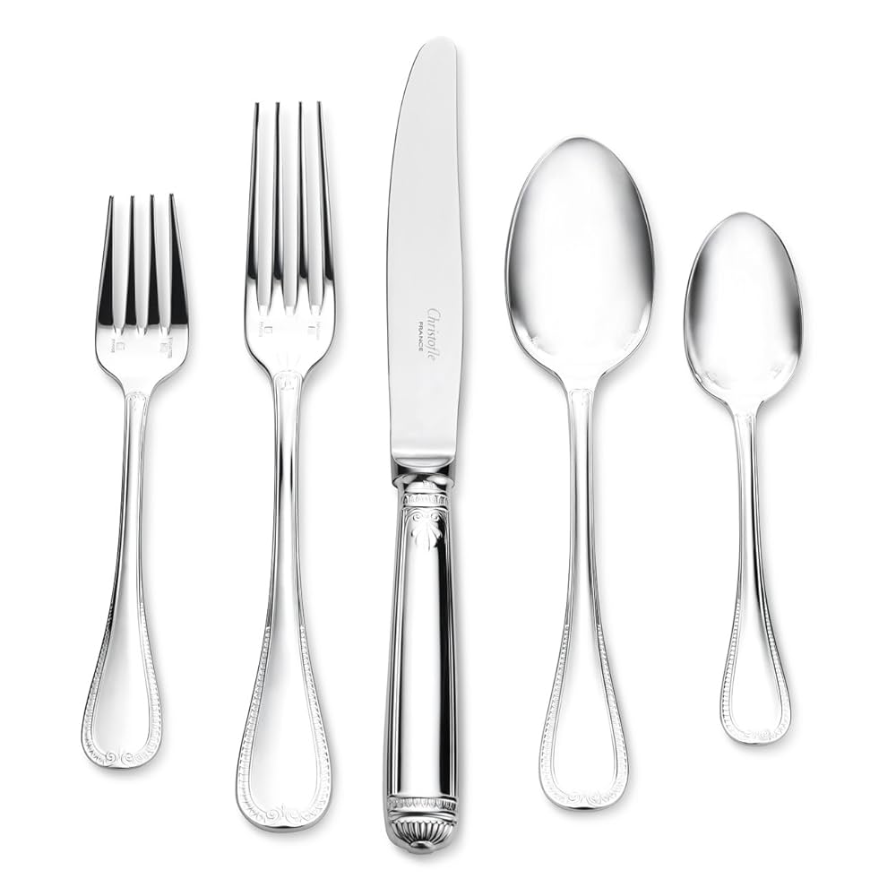 クリフトフル　カトラリー セット　マルメゾン Amazon | クリストフルマルメゾン城Place Setting、5-piece